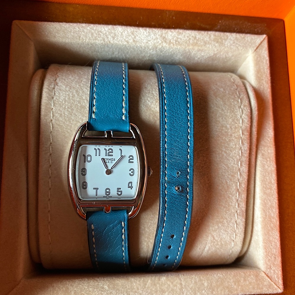 Herms Cape Cod Double Wrap Watch - image 8